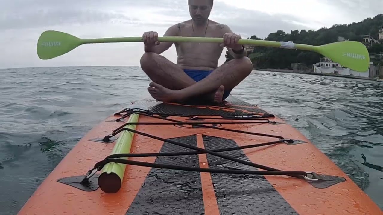 Test nuova pagaia Huiike - Marina di Casal Velino, Settembre 2025