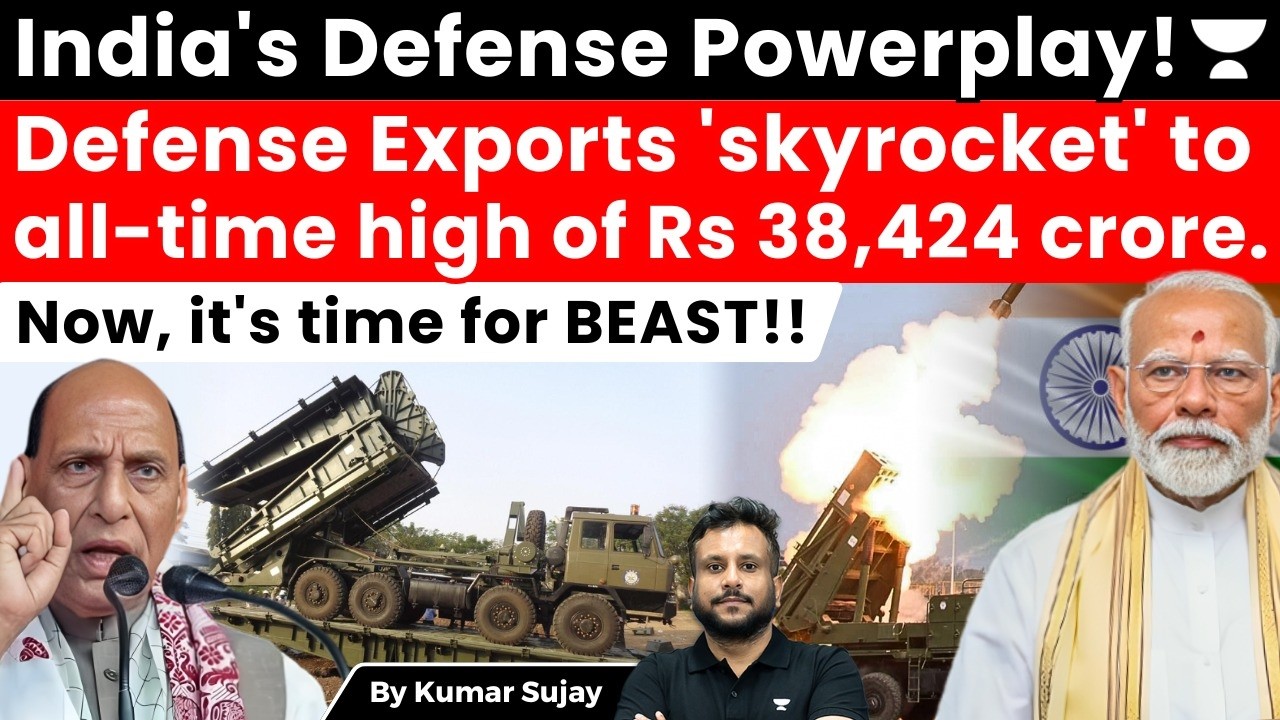 India&rsquo;s defense might: 63% jump in exports; new all-time high in FY26! The WAY FORWARD.