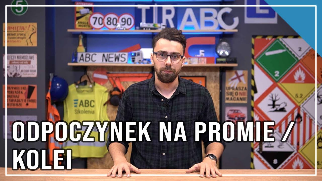 CZAS PRACY KIEROWCY - Odpoczynek na promie / kolei