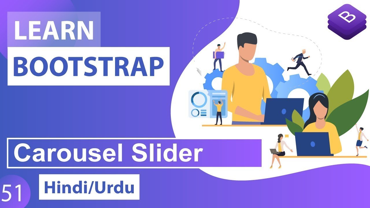 Bootstrap Carousel Plugin Tutorial in Hindi / Urdu
