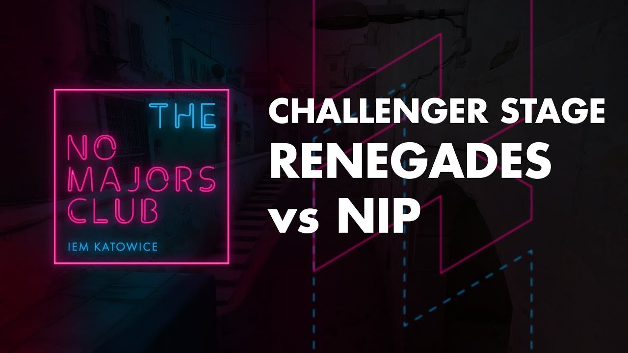 No Majors Club 2: Renegades vs NiP w/ fl0m, Sam, Jacky & Esio