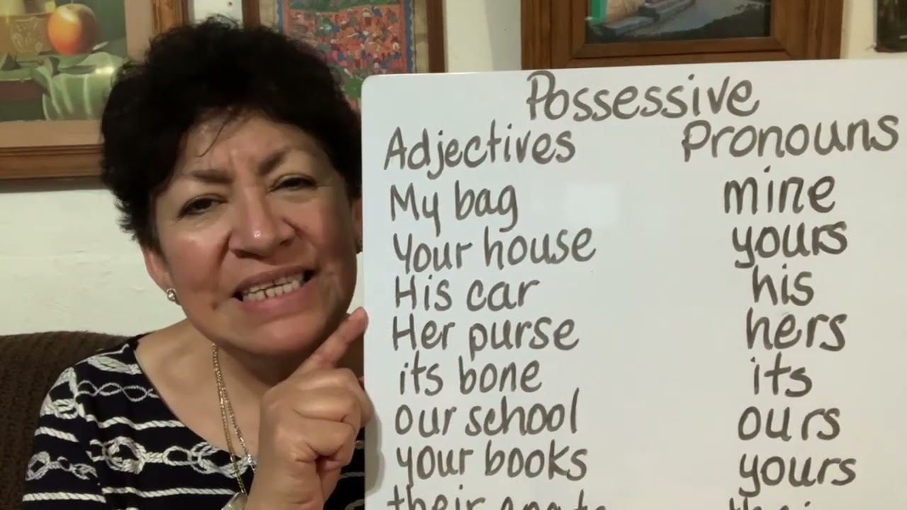 Clase 256 difference between Your/Yours. Her/Hers. Etc.(Possessive