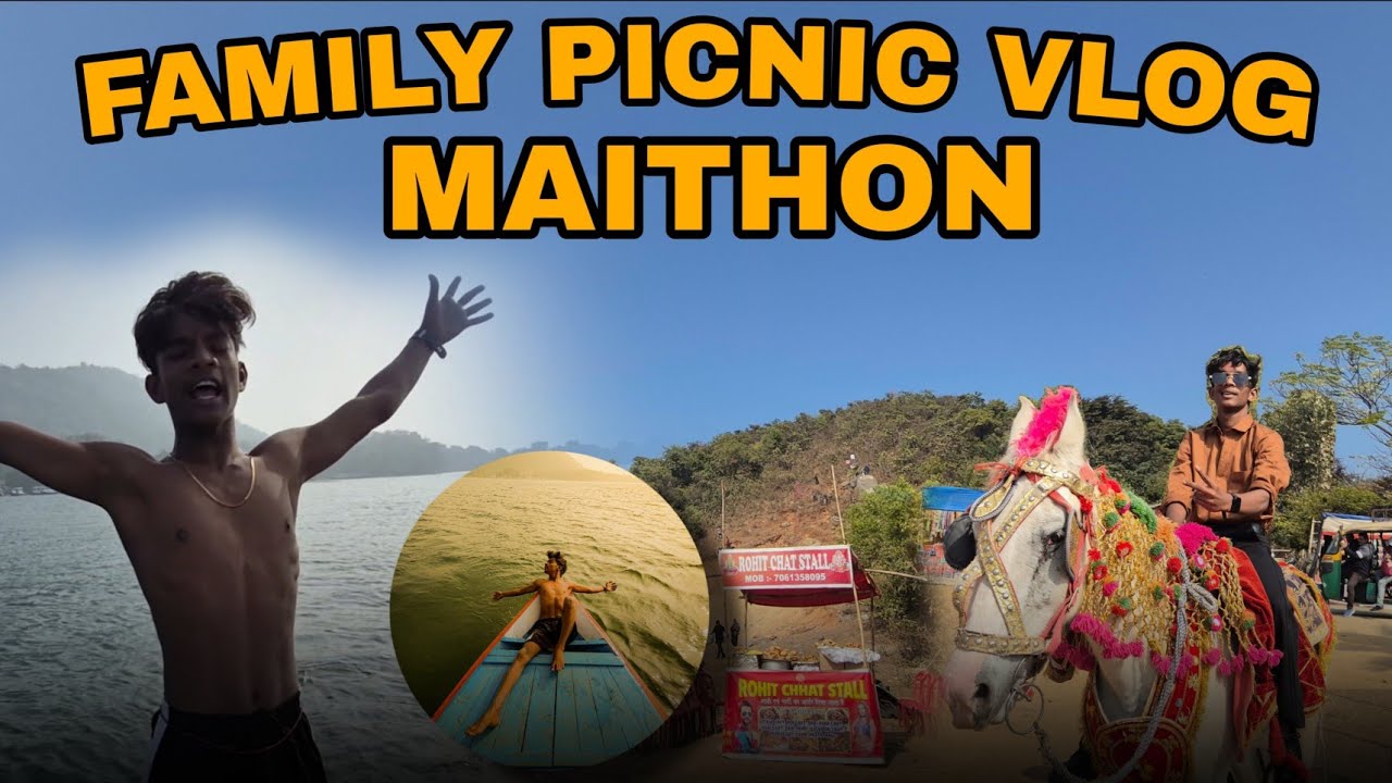 FAMILY PICNIC MAITHON DAM  // FAMILY VLOG // FULL ENJOY // ❤️ // ALL HAPPY // HAPPY NEW YEAR 2026 