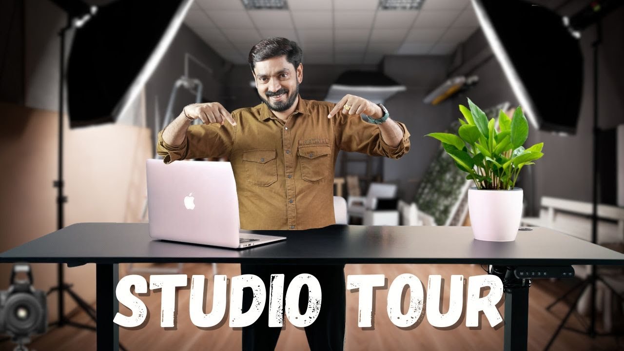 ഇതാണ് ഞങ്ങളുടെ സ്റ്റുഡിയോ !! Ft Adjustable Desk by The Sleep Company.