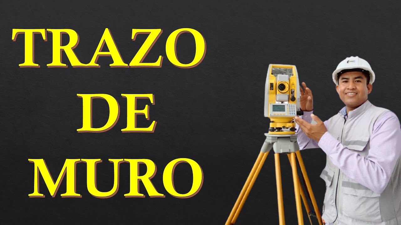 TRAZANDO MURO CON LINEA DE REFERENCIA.