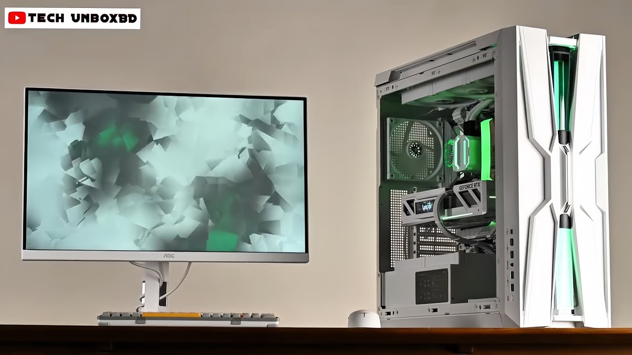 MOST POWERFUL GAMING PC IS HERE! With AOC Monitor | AMD Ryzen 9950X3D | RTX 5090 | genome iii