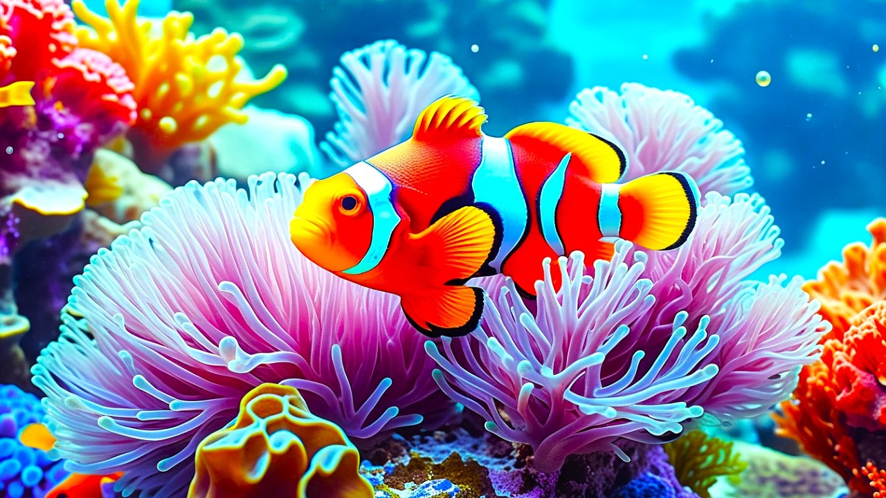 The Best 4K Aquarium - Explore the Stunning World of Sea Jellyfish and Beautiful Coral Reef Fish. #8