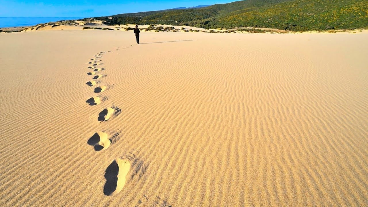 Le dune più alte d'Europa spiaggia di Piscinas Arbus Sardegna 4K