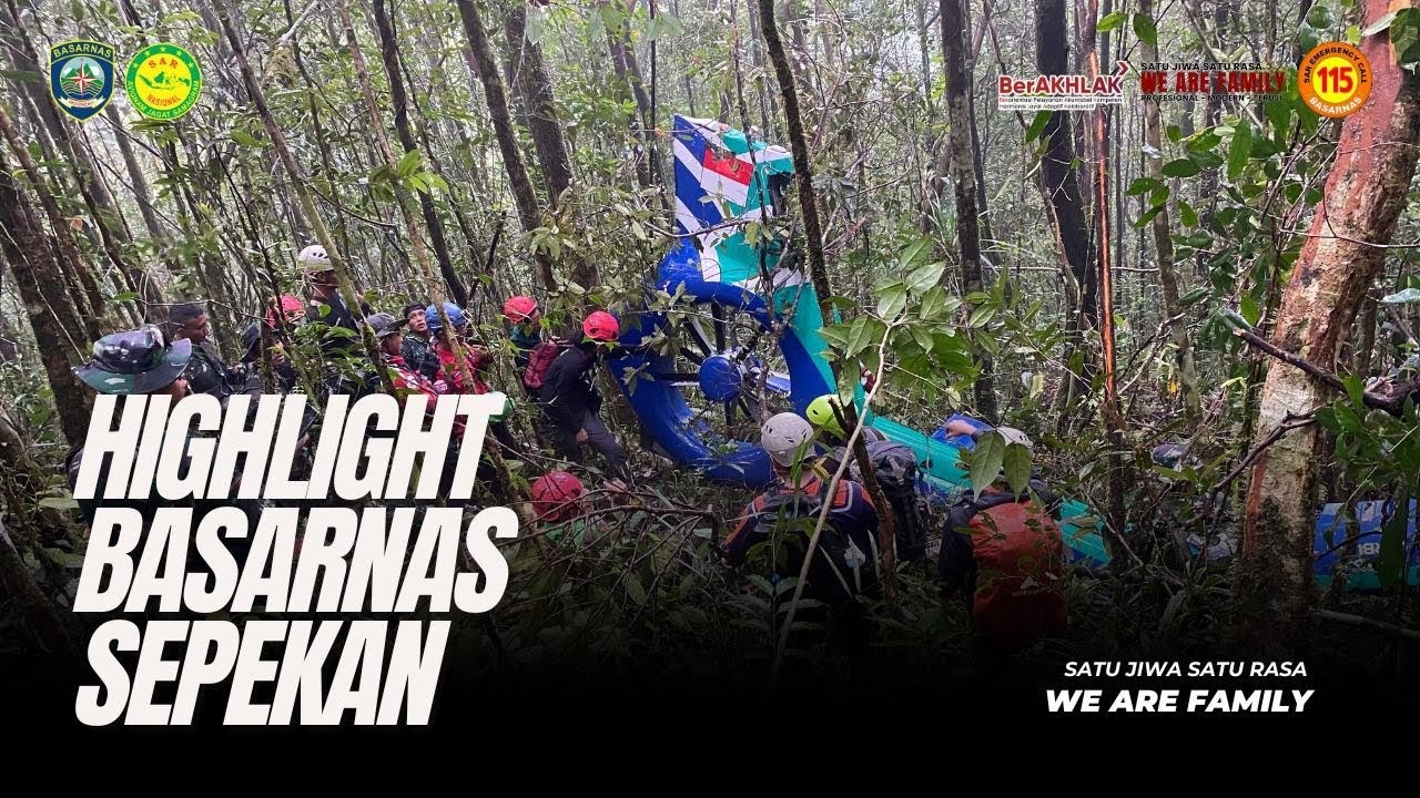 Highlights Berita Basarnas Sepekan 29 Agustus - 4 September 2025