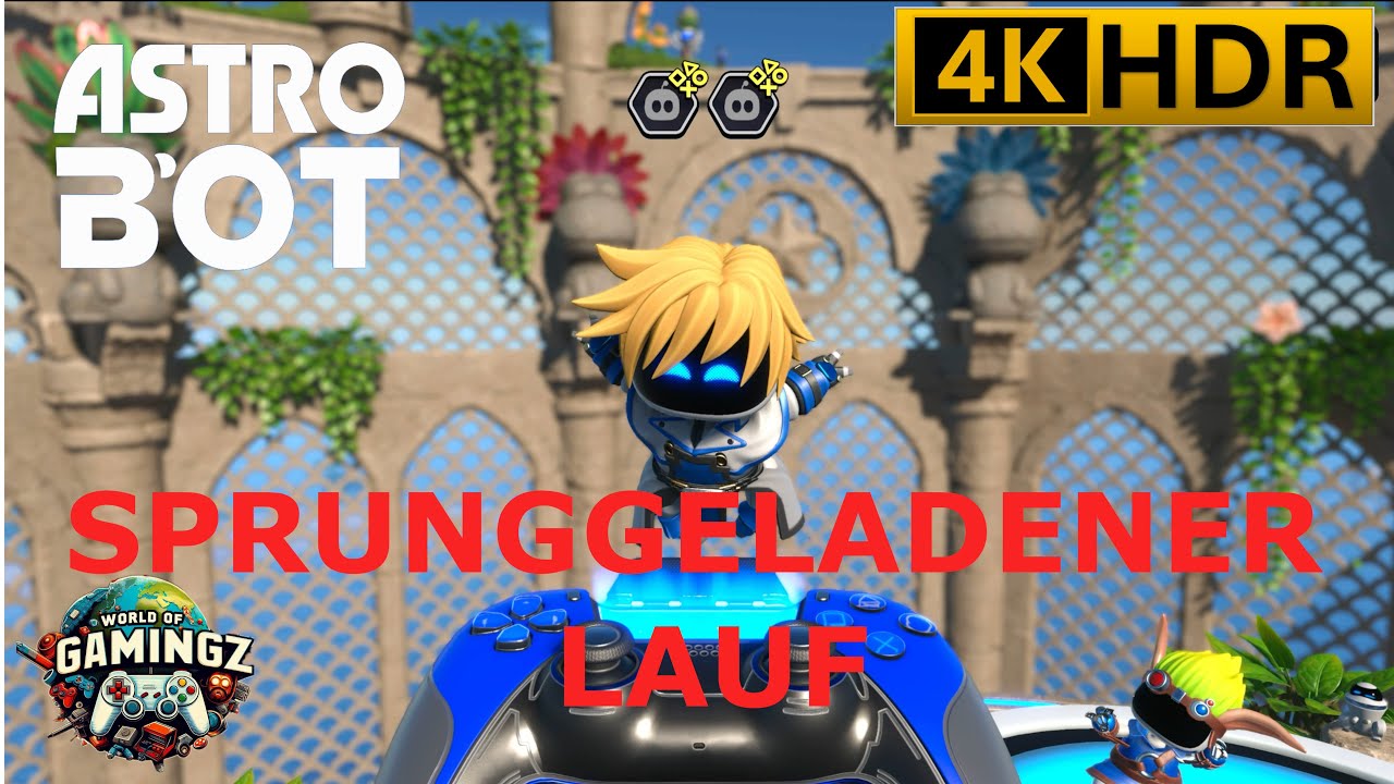 Astro Bot Sternen-Schnellstra&szlig;e - Sprunggeladener Lauf | 4K HDR | PS5