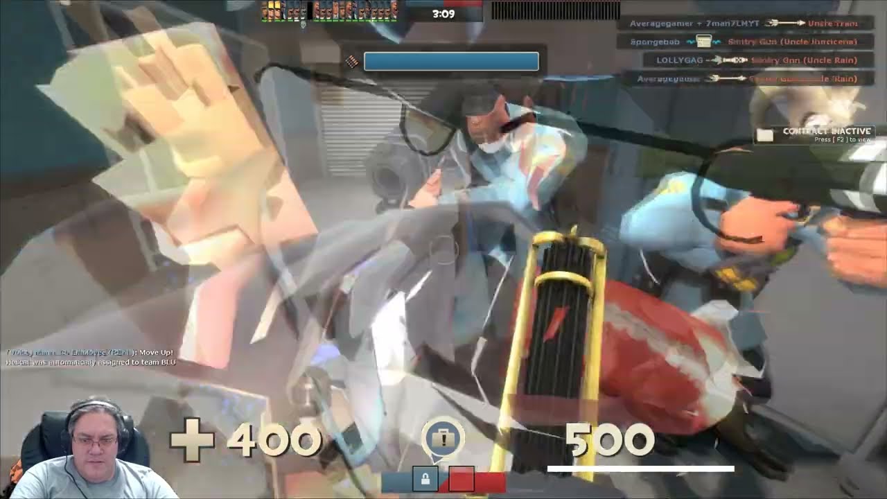 Техасцы против техасцев, геймплей TF2 