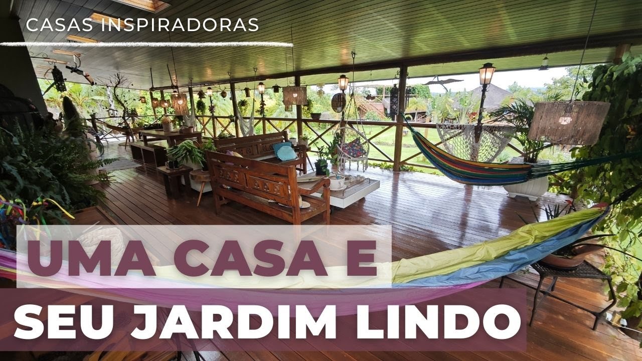 UMA CASA QUE VALORIZA A CONVIV&Ecirc;NCIA, O FAZER MANUAL. TEM GARIMPO, PLANTAS E MUITA PERSONALIDADE