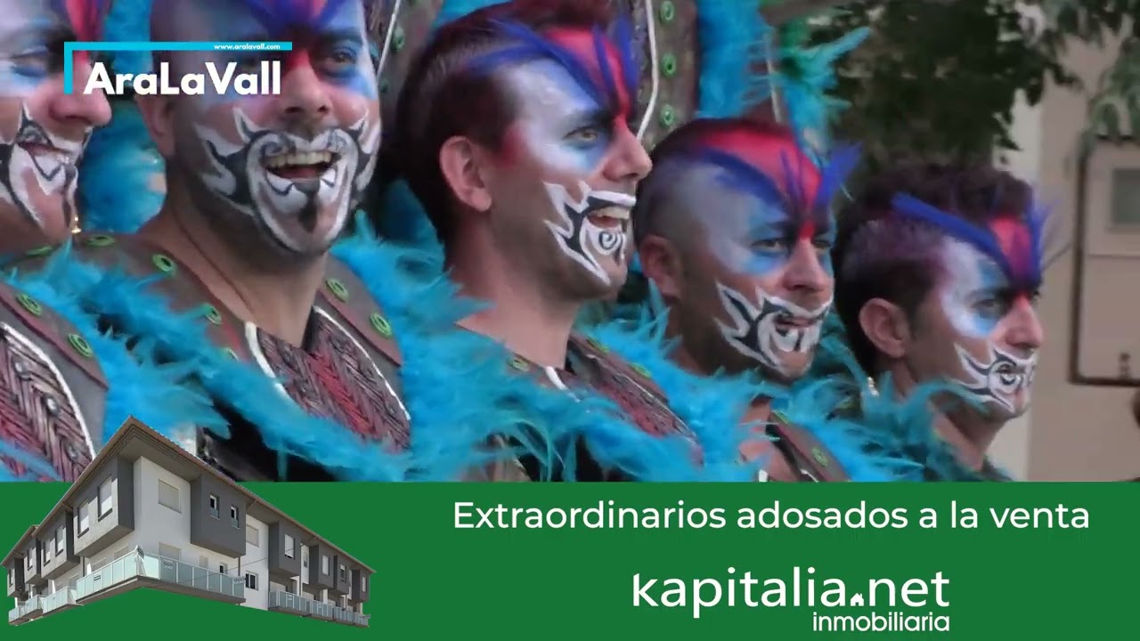 Entrada de Moros i Cristians Fontanars dels Alforins 2022