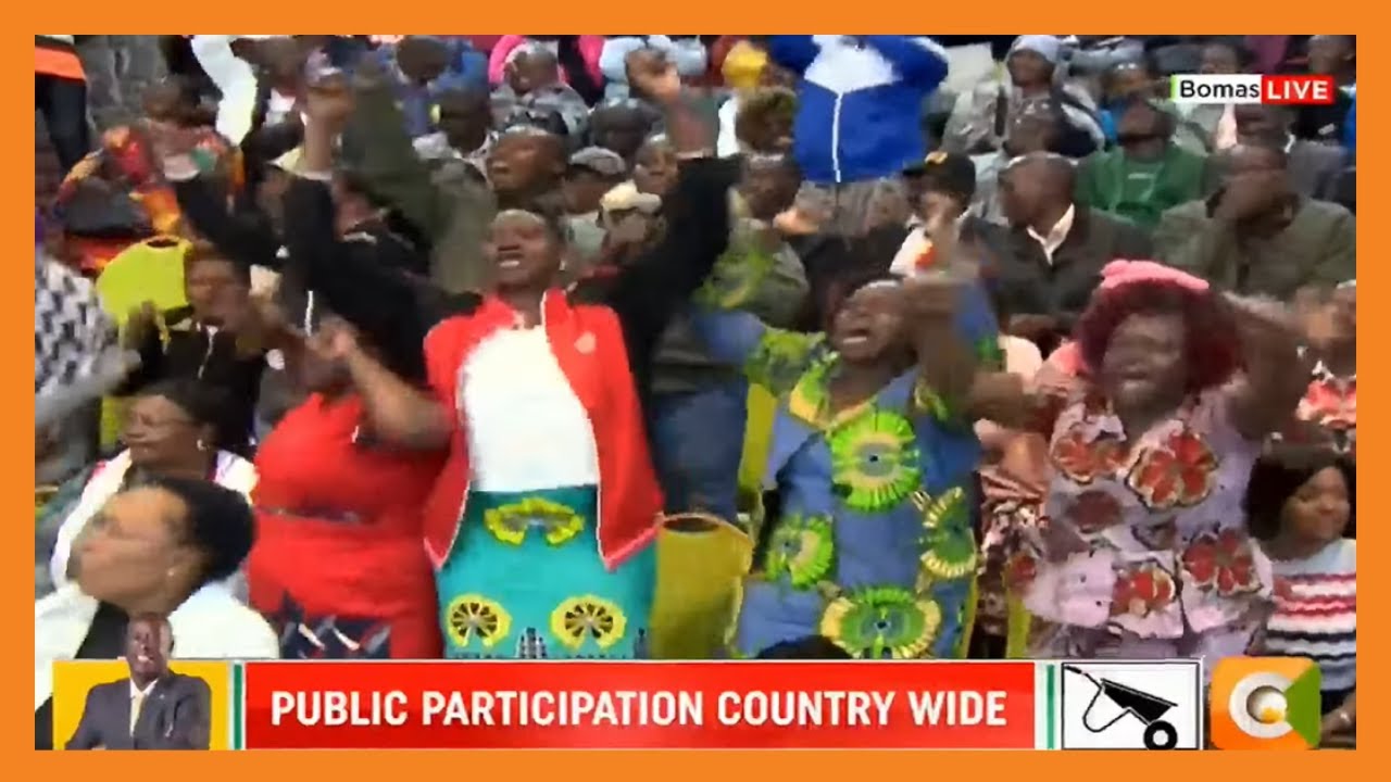 "We don't want Gachagua to be impeached," Nairobi residents say during public participation