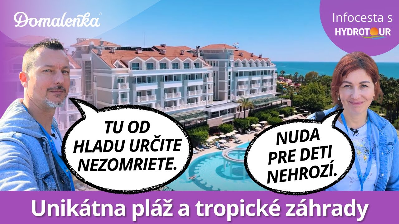 Trendy Aspendos Beach 5* Turecko | unikátna piesková pláž a tropické záhrady | Domalenka.sk