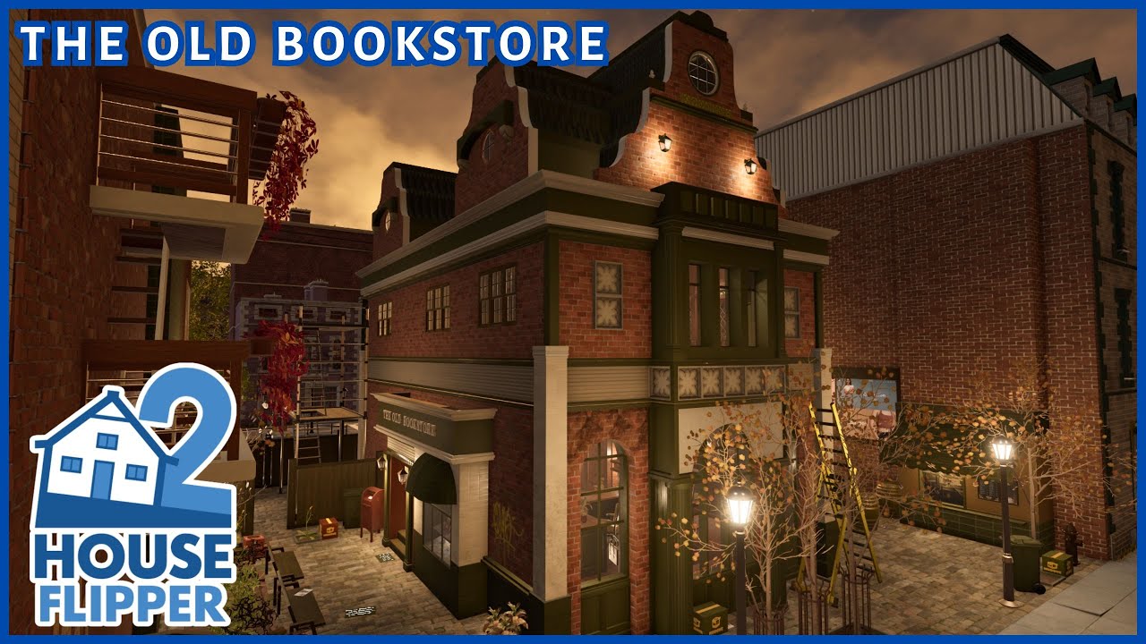 The Old Bookstore | House Flipper 2 | custom job | community content