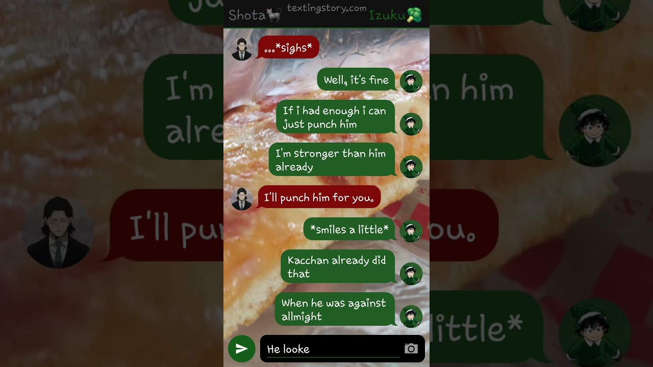Transfer student ||Izuku Aizawa/Mean allmight|| BNHA/MHA Texting Stories