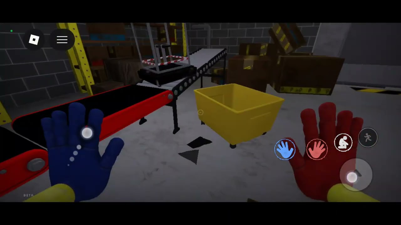 Pasandome el poppy playtime en roblox(mañana subo el 2 poppy playtime 