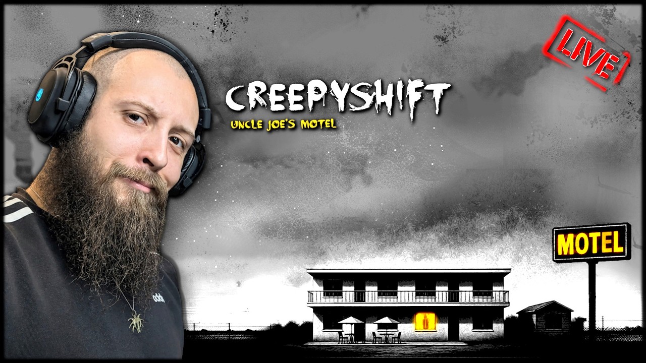 Creepy Shift: Uncle Joe&rsquo;s Motel 💀 Horrorowo! 🔴 [NA ŻYWO]