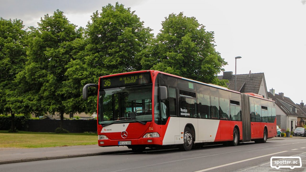 (Sound) ASEAG 114 | Mercedes-Benz O530G Citaro G | Voith DIWA | Bj. 2002 | Museumsbus
