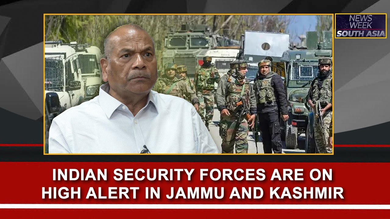 Indian Security forces are on high alert in Jammu and Kashmir
