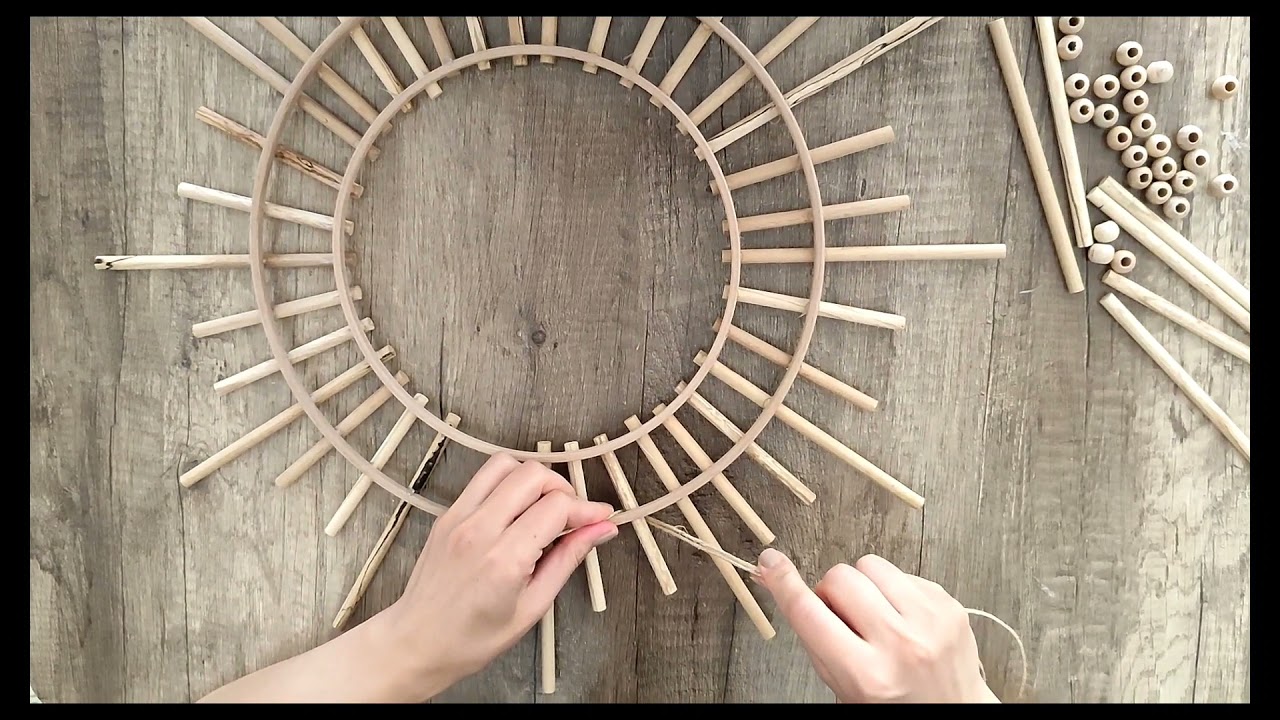 Kolay Rattan Ayna yapımı (DIY)