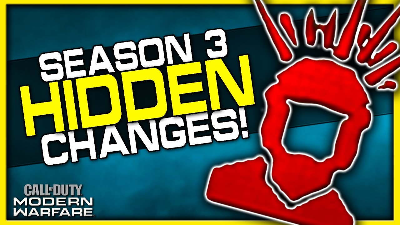Huge High Alert Buff & More Stealth Updates! (Season 3 Hidden Changes)