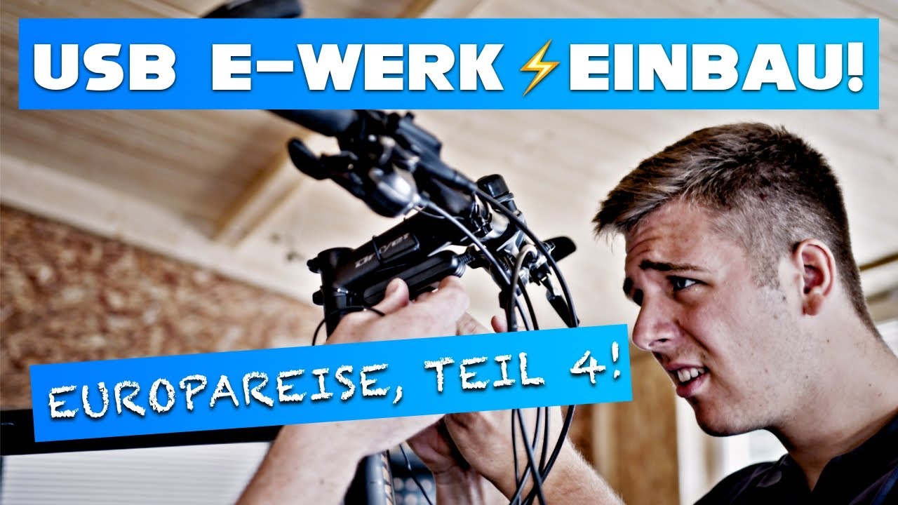 USB E Kraftwerk ⚡️⚡️⚡️ Mobile Stromversorgung von Busch und Müller selber eingebaut - DIY!    ⚡️⚡️⚡️