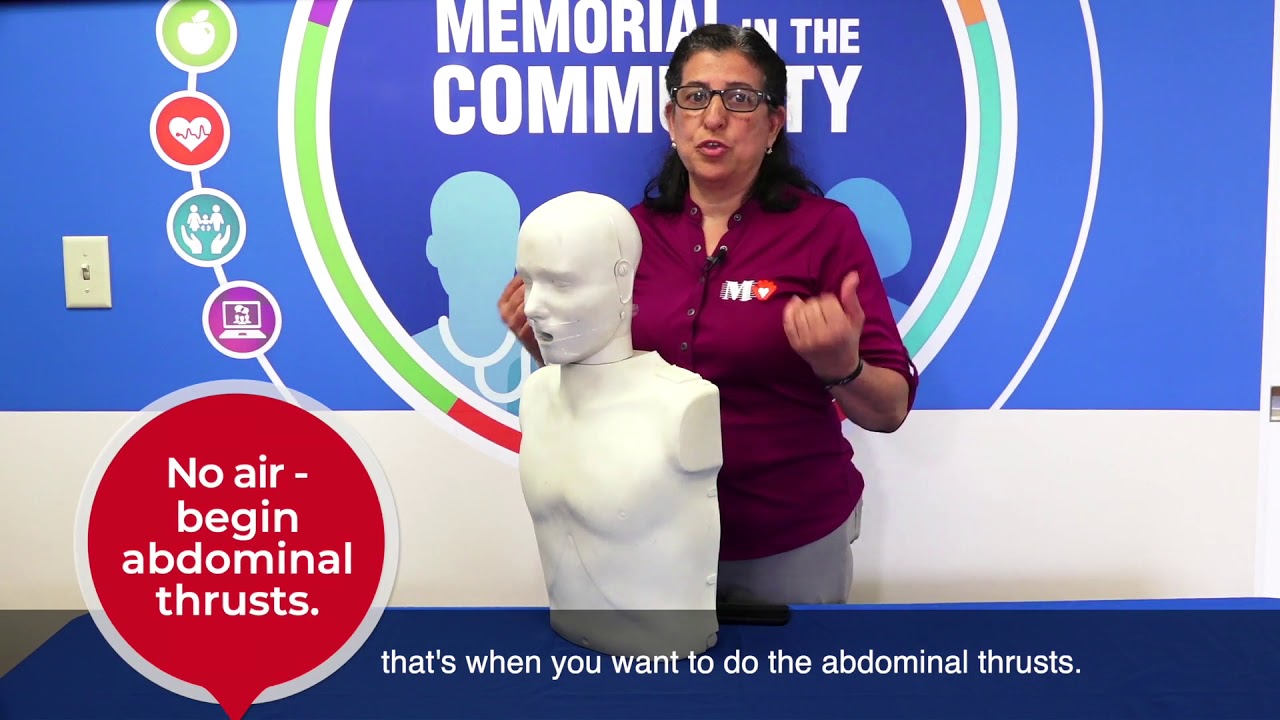 How to Help a Child Who is Choking