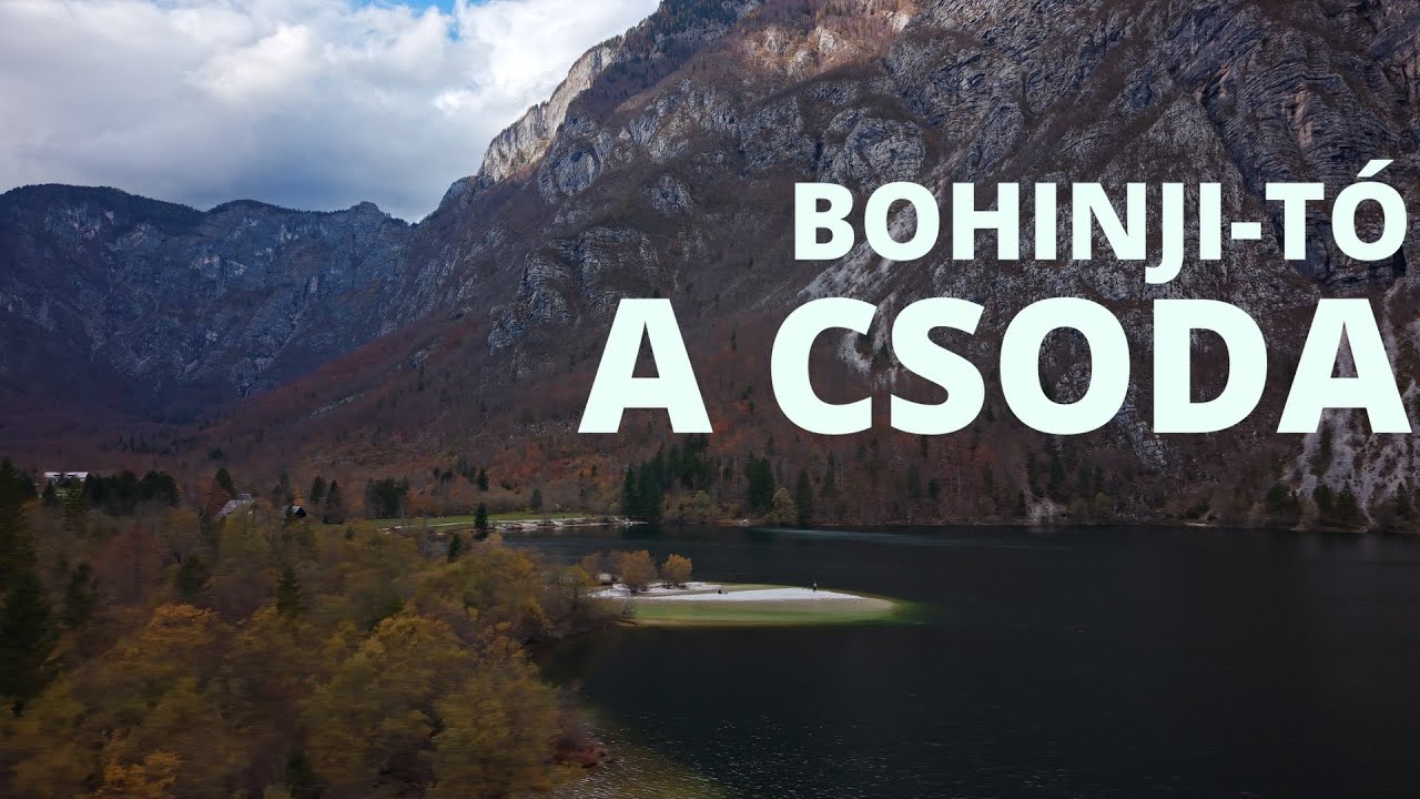 Ennél szebb tavat még nem láttam! Bohinji tó #djimini5pro