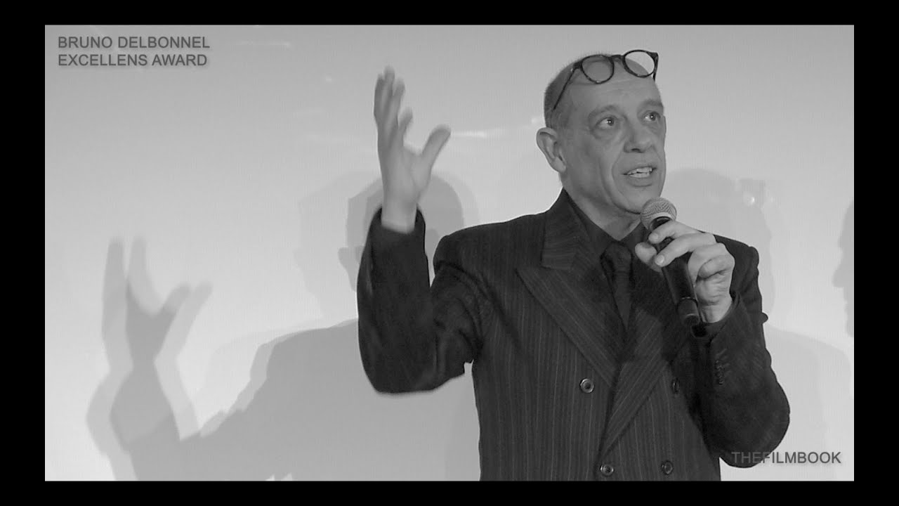 Bruno Delbonnel accepts Angenieux ExcelLens award in Cannes  -Benjamin B  -thefilmbook