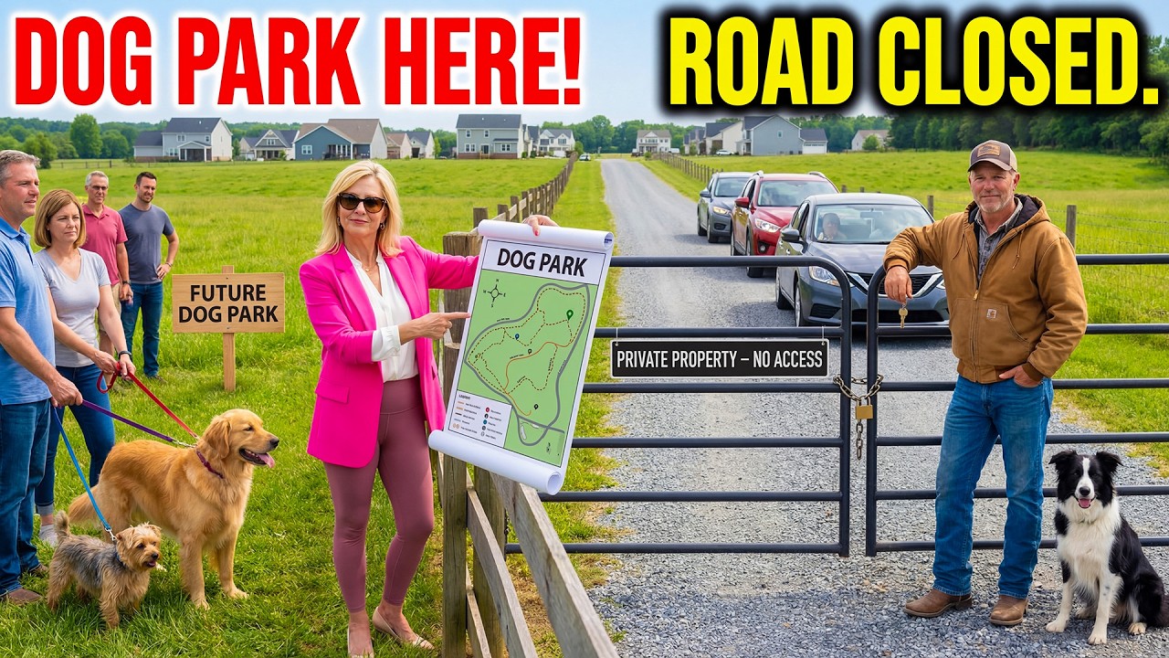 HOA Tried Turning My Farm Into a Dog Park — Then I Bought the Land Around It and Closed Access