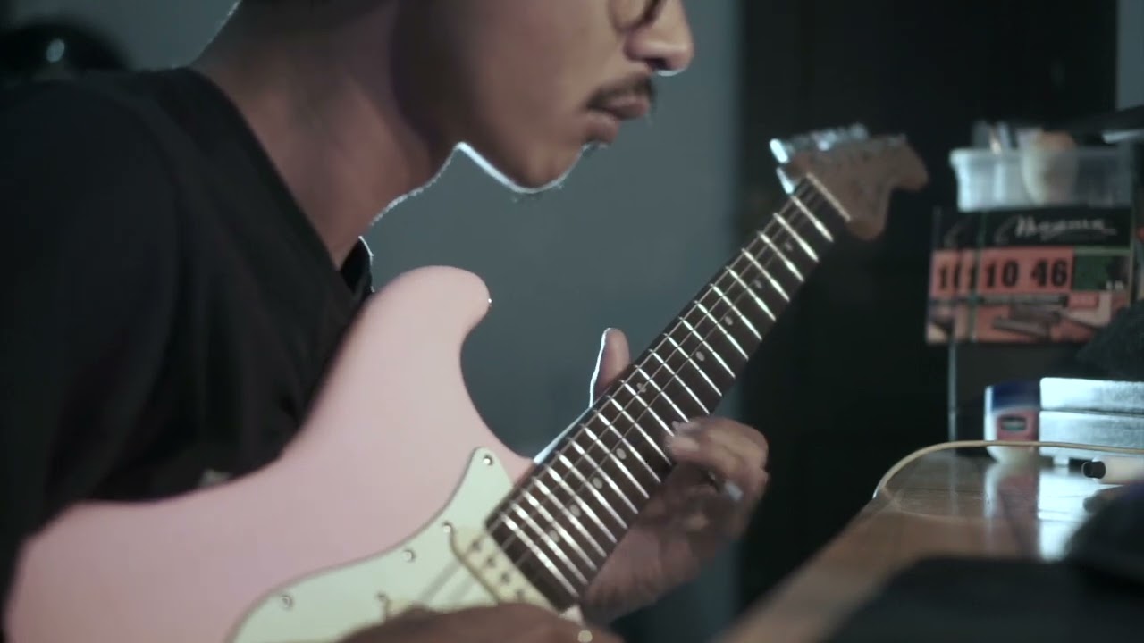 Korean Ballad Style Guitar Solo Improvisation using NUX MG30 & Bacchus BST2 RSM/R