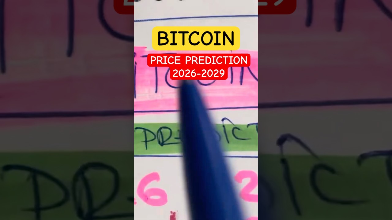 BITCOIN PRICE PREDICTION 2026-2029 🤯📈👎 #bitcoin