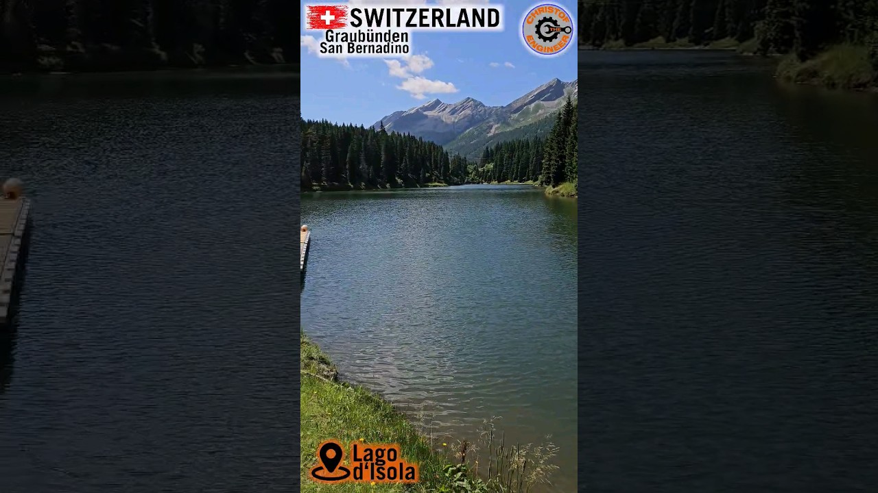SWISS VLOG Welcome to Lago d'Isola at San Bernadino #switzerland #schweiz #sanbernardino #sports