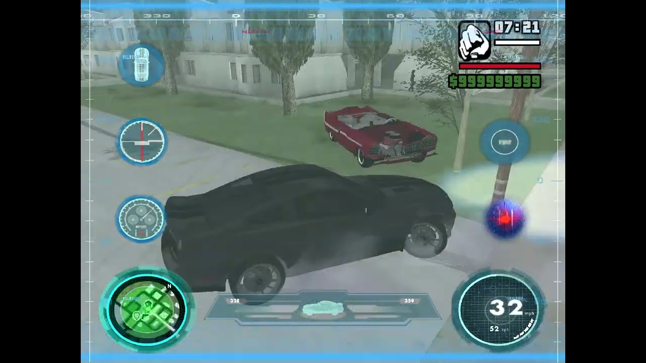 KITT 3000 VS CHRISTINE GTA SAN ANDREAS