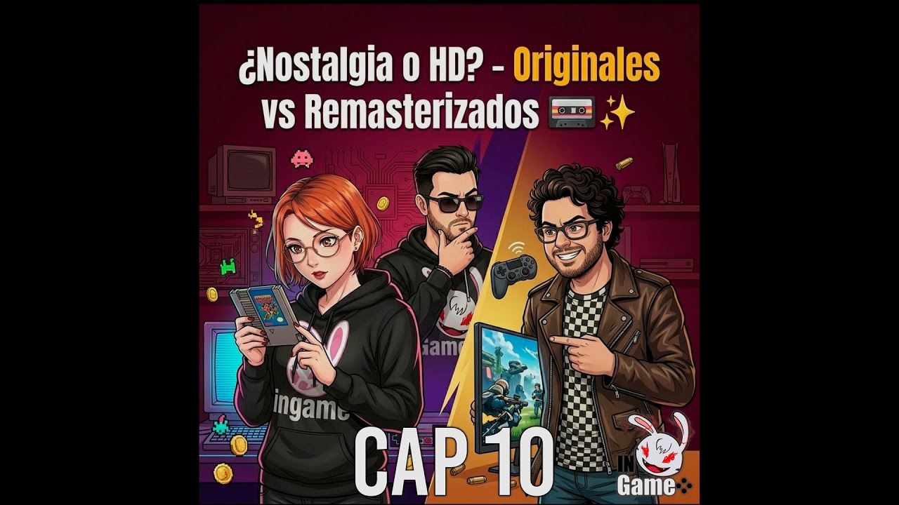 🎮 IN GAME: ¿Nostalgia o HD? – Originales vs Remasterizados 📼✨ | 23 de Mayo 2025