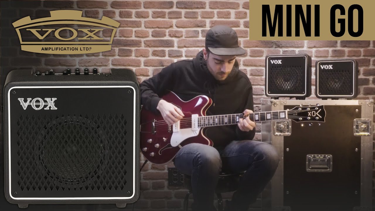 🔊 Así suena el amplificador VOX MINI GO 50 con la guitarra BOBCAT V90