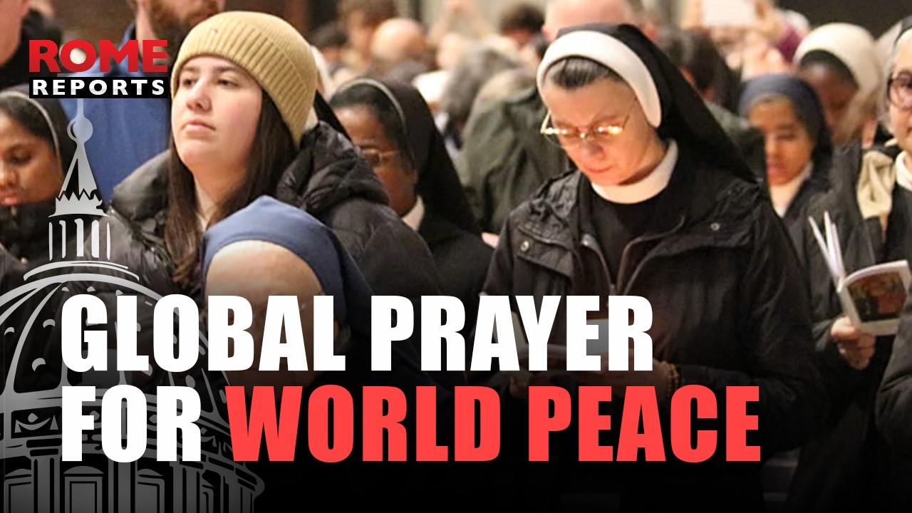 THOUSANDS of NUNS  across six continents join TOGETHER to PRAY FOR PEACE
