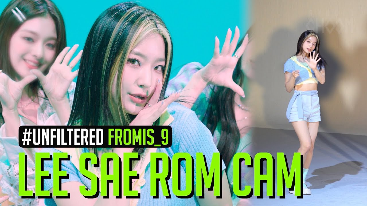[UNFILTERED CAM] fromis_9 LEE SAE ROM(이새롬) 'Talk & Talk' 4K | BE ORIGINAL