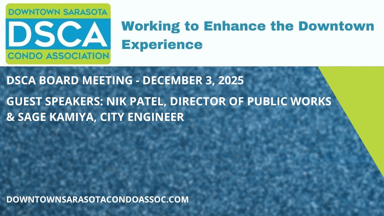 DSCA BOARD MEEETING 20251203