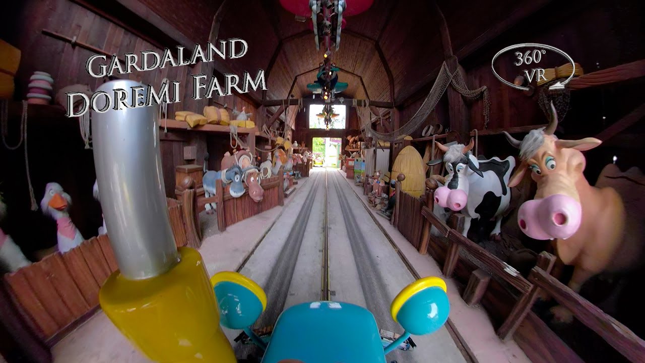Gardaland Doremi Farm 360° VR POV Onride