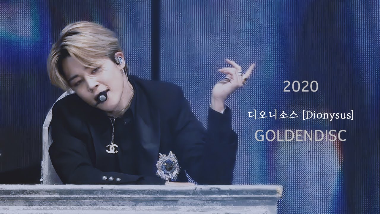 [4K] 200105 골든디스크 방탄소년단 지민 (BTS JIMIN) - 디오니소스 [Dionysus] fancam