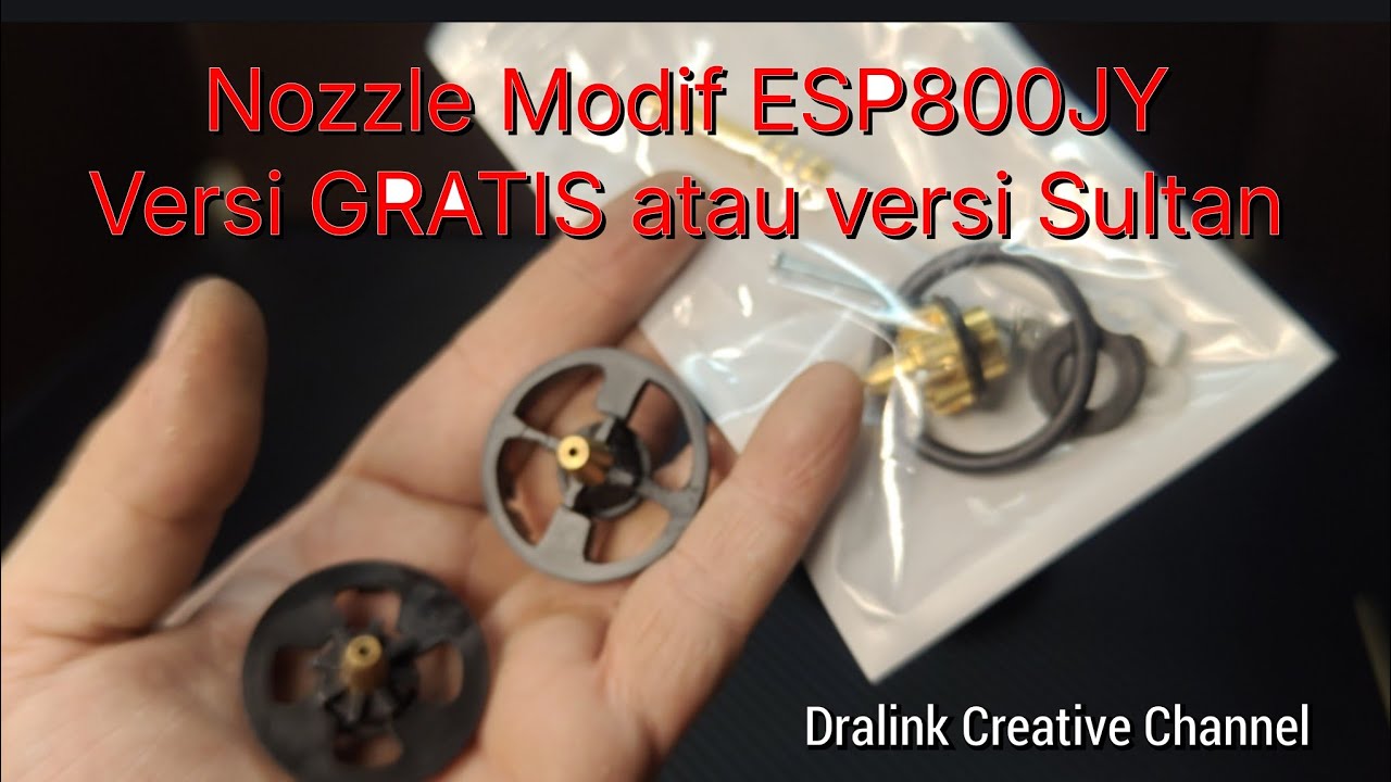 Eps45: Cara Modif Elektrik SprayGun Esp800 versi Gratis atau versi Sultan