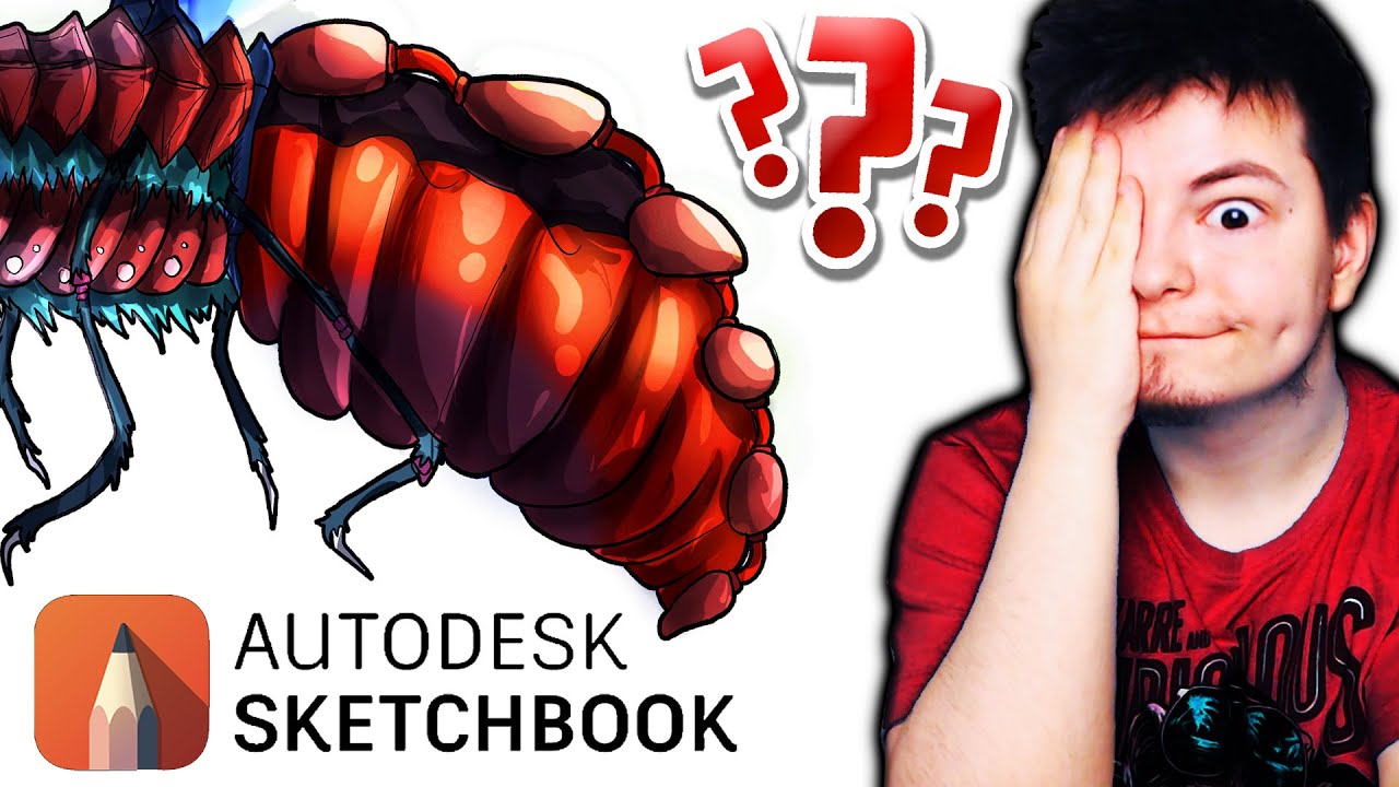 GRAFIK vs Autodesk SKETCHBOOK - KOMAR idealny na WAKACJE