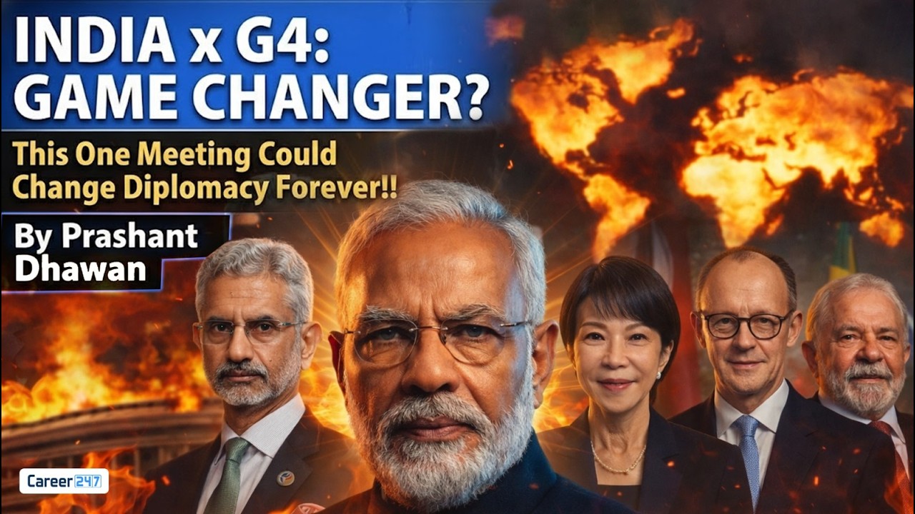G4 Countries Come together again | INDIA GERMANY JAPAN BRAZIL Want New World Order