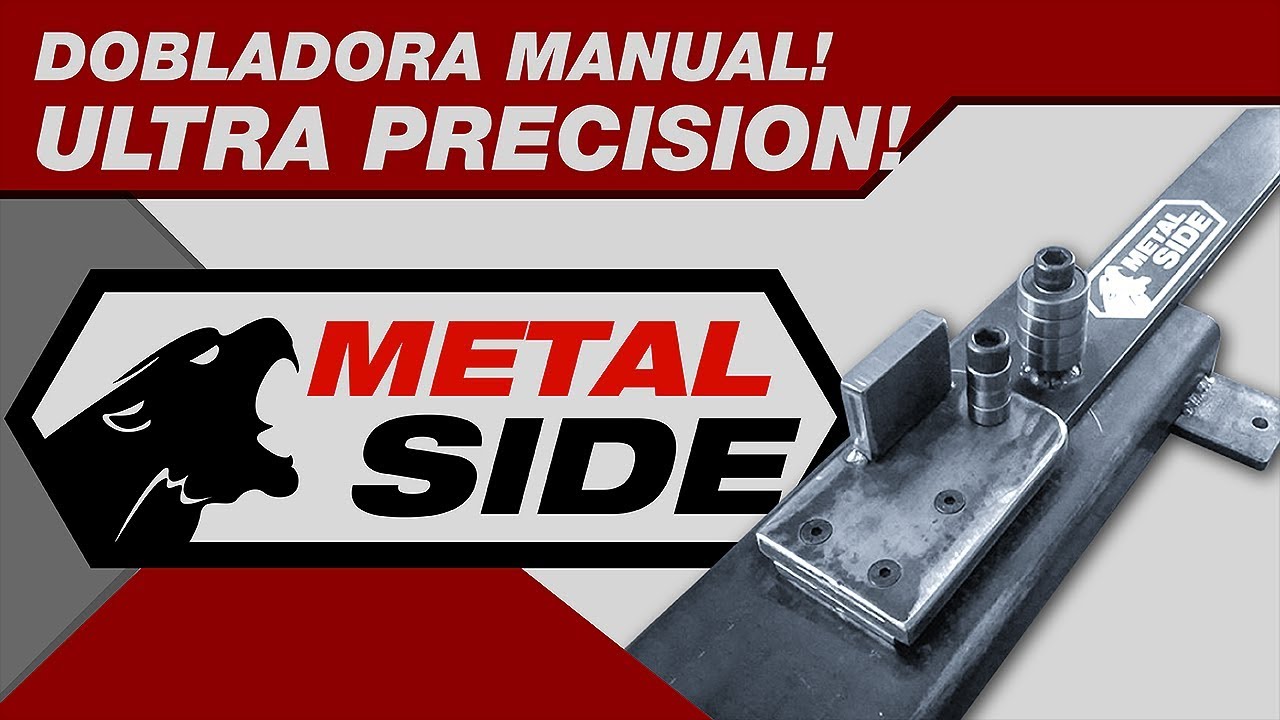 Como Hacer Una Dobladora de hierros Herrería - Manual metal bender DIY