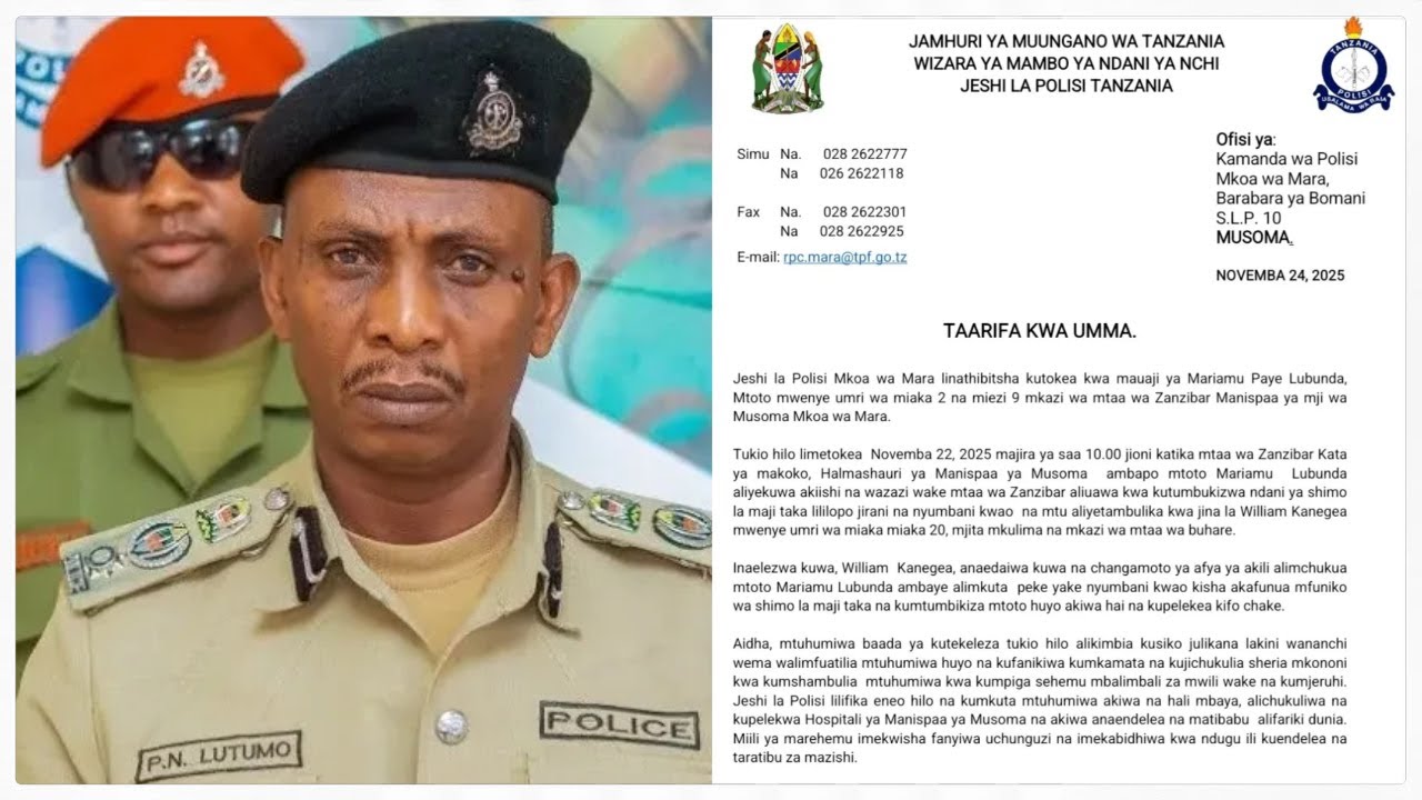 BREAKING: TAARIFA YA KUSIKITISHA KUTOKA JESHI LA POLISI | NI HUKO MARA | MATUKIO MAPYA KILA SIKU