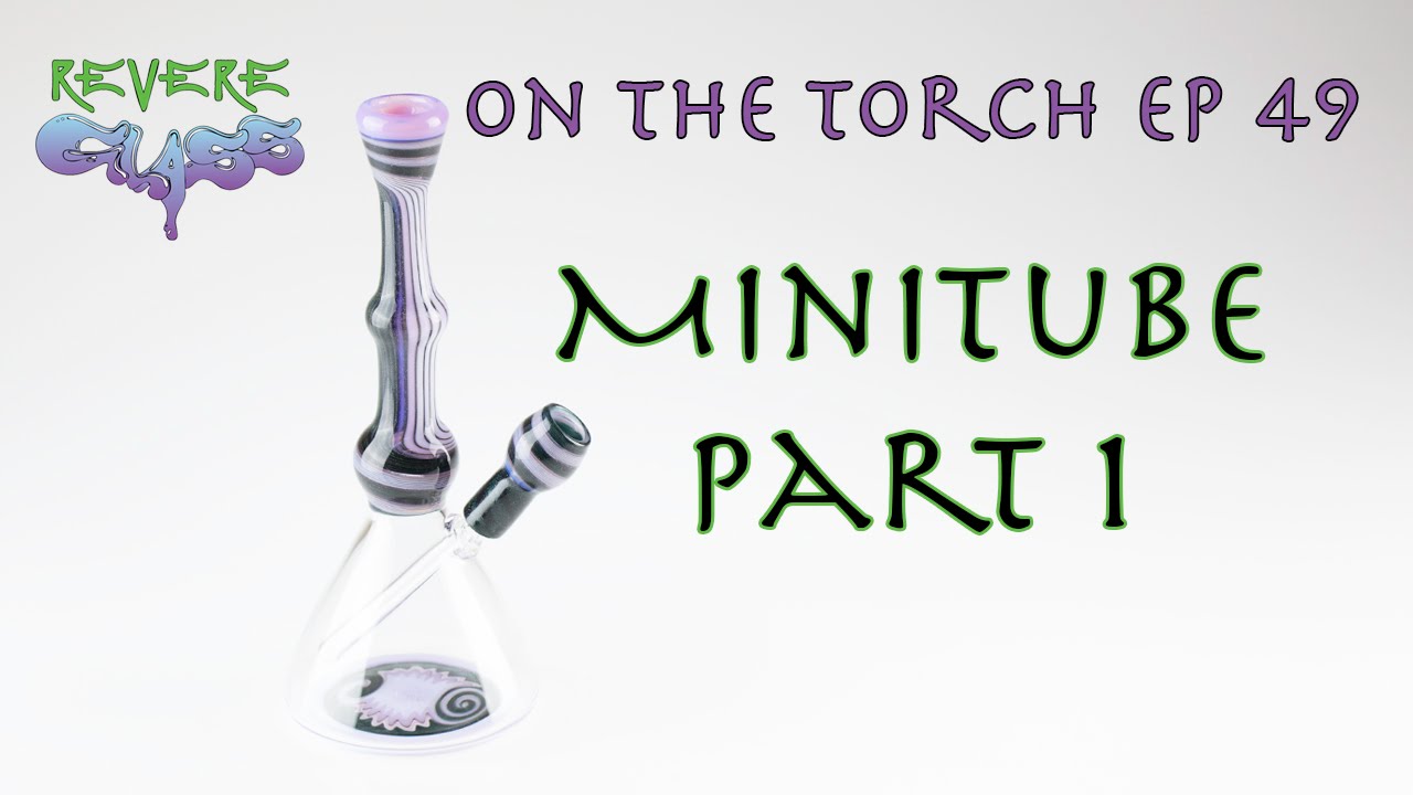How to make a Minitube (Part 1 - Neck & Can) || REVERE GLASS ||