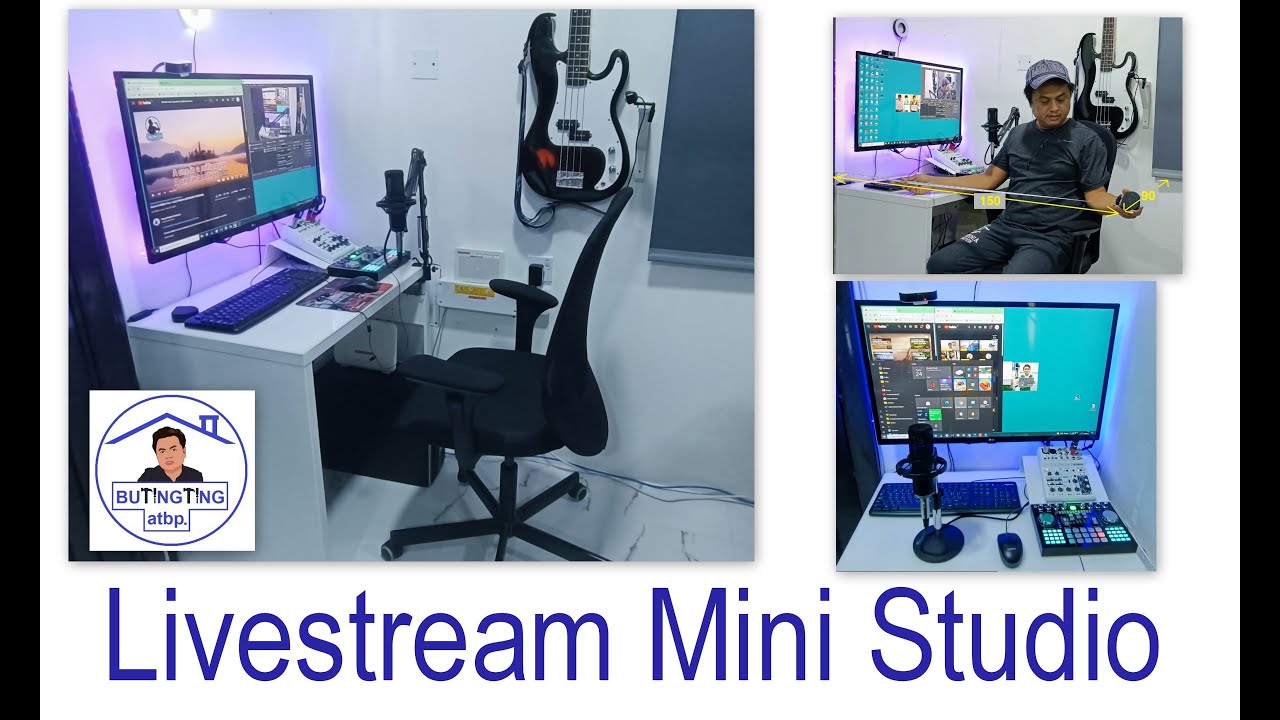 How to Set-up Livestream Mini Studio || DIY || Mini Studio Ideas